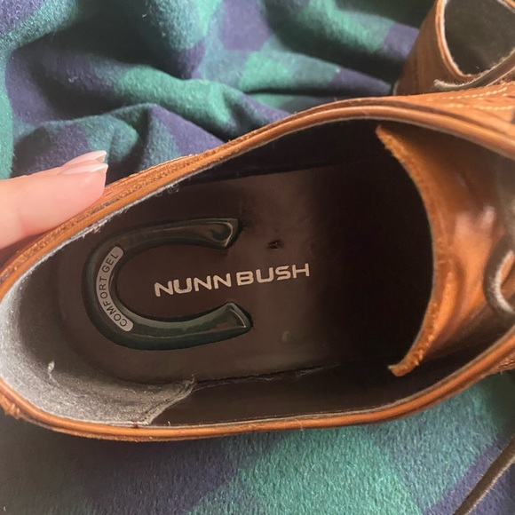 mens nunn bush 11 1/2 wing tip dress shoes - Picture 8 of 8